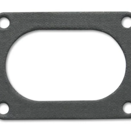 Vibrant 4 Bolt Flange Gasket 3.5in O.D. Oval tubing (Matches #13176S)