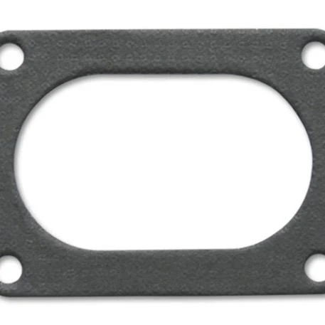Vibrant 4 Bolt Flange Gasket 3.5in O.D. Oval tubing (Matches #13176S)