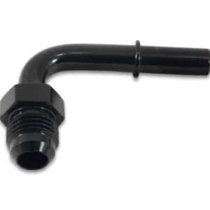 Vibrant 90 Degree Male Push-On EFI Adapter -6 Barb 0.375in