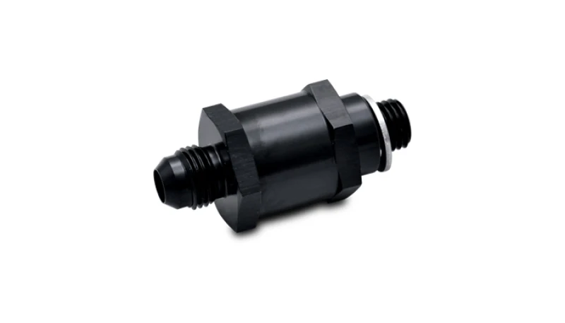 Vibrant Fuel Pump Check Valve -6AN Male Flare to 12mm x 1.5 Metric