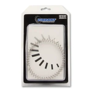 Vibrant Internal Support Spring -6AN Flexible Hoses - 4 Foot Length
