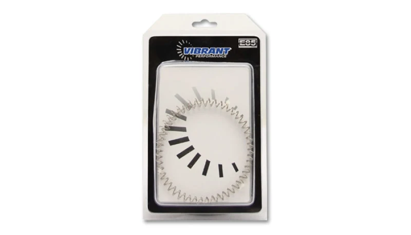Vibrant Internal Support Spring -6AN Flexible Hoses - 4 Foot Length