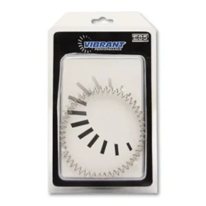 Vibrant Internal Support Spring -8AN Flexible Hose - 4 foot length