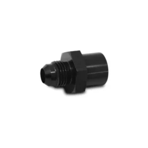Vibrant M16 x 1.5 Female to -6AN Male Flare Adapter - Anodized Black