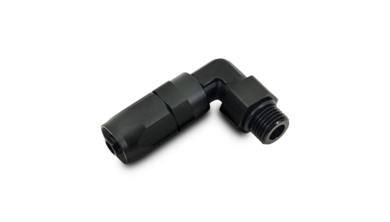 Vibrant Male -12AN 90 Degree Hose End Fitting - 7/8-14 Thread (10)