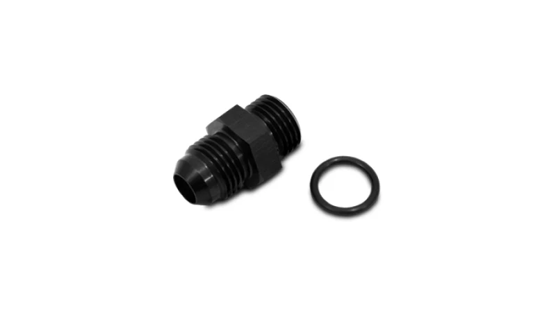 Vibrant -6 Male Flare x -3 Male ORB Straight Adapter w/O-Ring