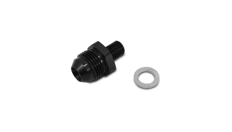 Vibrant to Metric Straight Adapter -4AN Metric 8mm x 1.5
