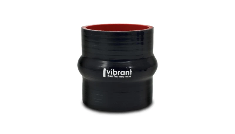 Vibrant 4 Ply Hump Hose - 1.75in I.D. x 3in Long - Black