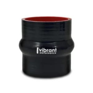 Vibrant 4 Ply Hump Hose 1in ID x 3in L - Black