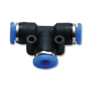 Vibrant Union inTin Pneumatic Vacuum Fitting - use 1/4in (6mm) OD tubing