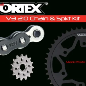 Vortex Racing V3 2.0 Chain and Sprocket Kit 3768-14,435S-45,520SX3-106- Black