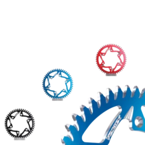 Vortex Racing Steel Rear Sprocket 520 46 Tooth- Black