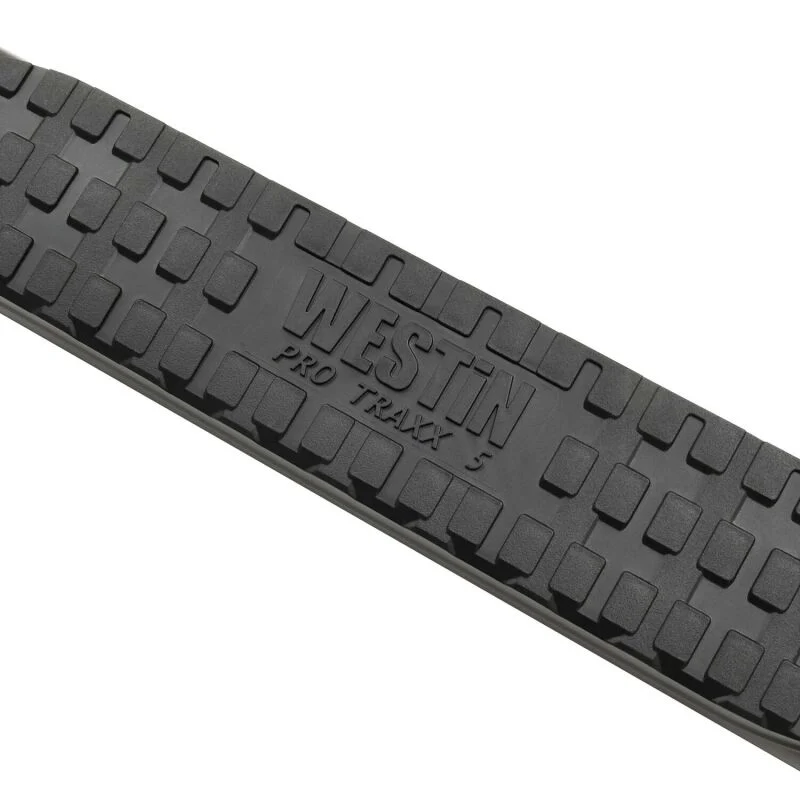 Westin 24-26 Toyota Tacoma Double Cab PRO TRAXX 5 Oval Nerf Step Bars - Black