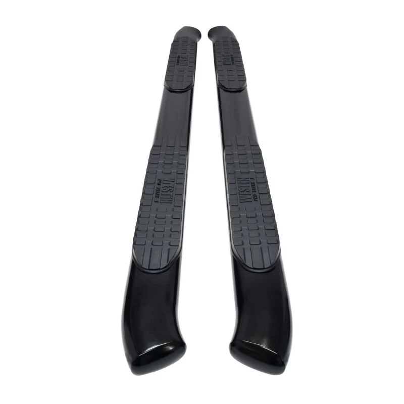 Westin 24-26 Toyota Tacoma Double Cab PRO TRAXX 5 Oval Nerf Step Bars - Black