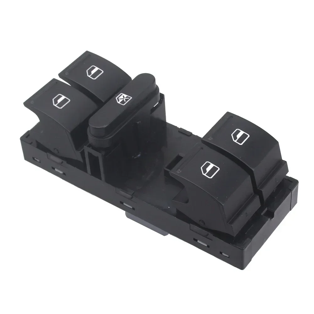 Window Switch Button Volkswagen 5-Button Master Replacement Golf V VI Jetta MK5 MK6 Tiguan Plastic