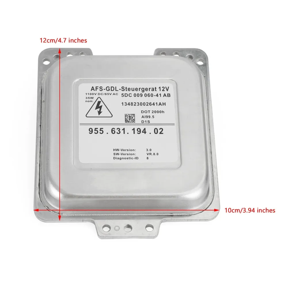 Xenon HID Ballast Control Unit Module 955-631-194-02 Porsche Cayenne 2008-2010 generisk