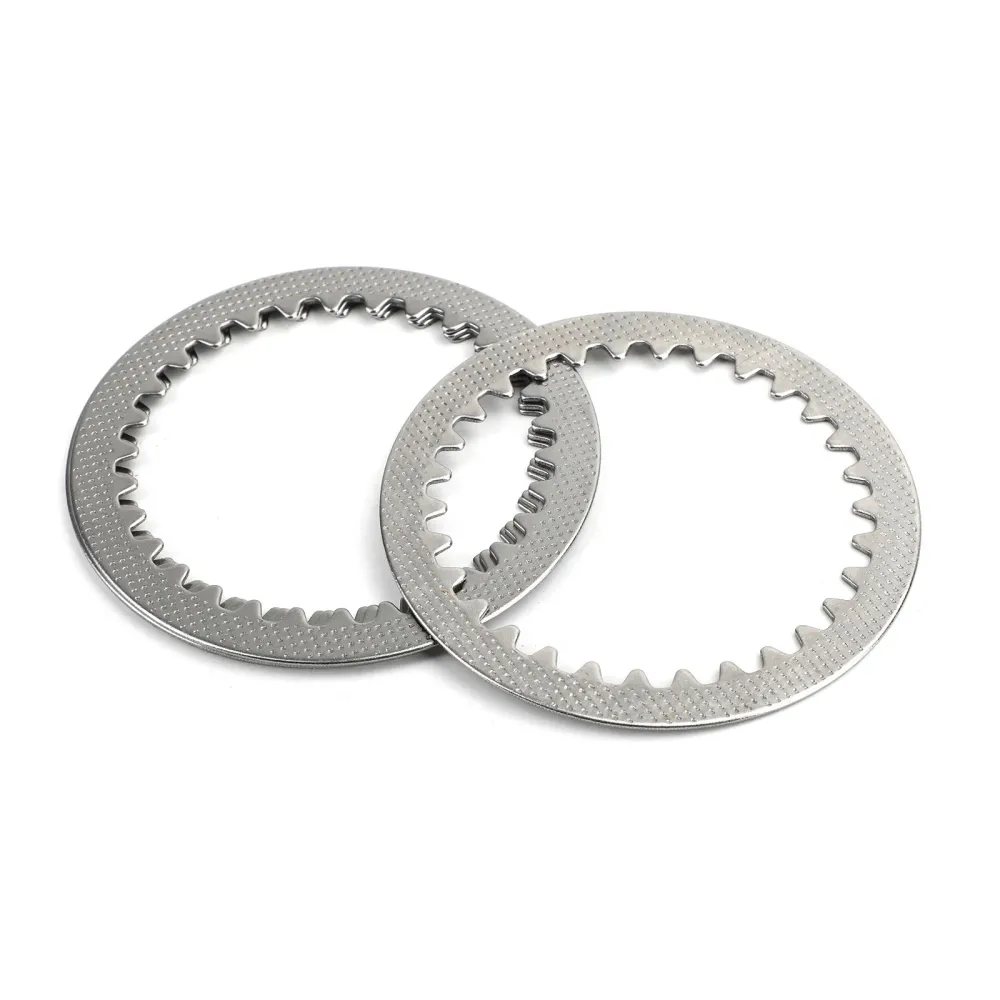 Yamaha TT500 SR400 SR400SP SR500 Clutchsett Stål & Friksjonsplater 5Y1-16321-00 583-16321-00 8 360-16325-00 7 Generisk