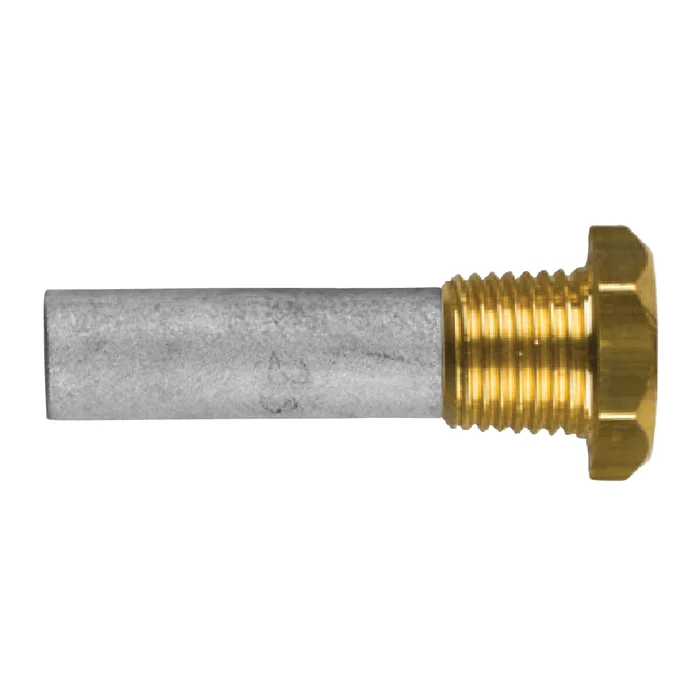Yanmar Motor Anode, Ø12.5 L.32, med messingplugg 3/8 'GAS (BSPT)
