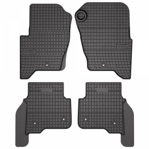 Gulvmatter Land Rover Discovery 4 (L319) (2009-2016) – med sidekant på 1 cm | Frogum
