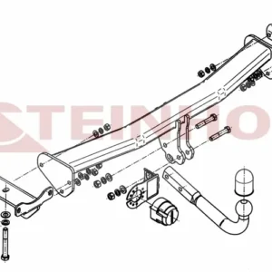 Tilhengerfeste Rover Freelander II (2012-2014) – fastmontert | Steinhof