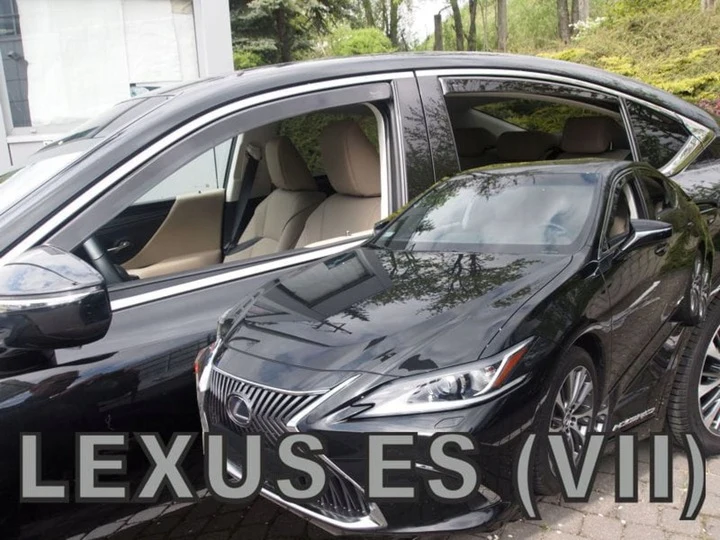 Vindavviser Lexus ES (VII) 2018 → sett 4 stk. – PMMA Plexi | Heko