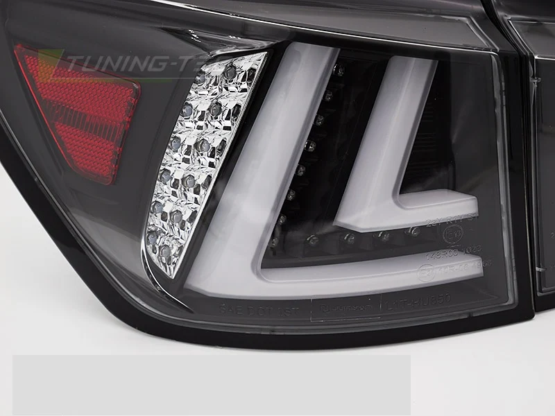 Baklykter Lexus IS II (2006–2013) LED Sekvensiell Svart - LDLE10
