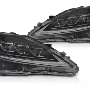 Frontlykter Lexus IS (2006–2013) Full LED Svart - LPLE11