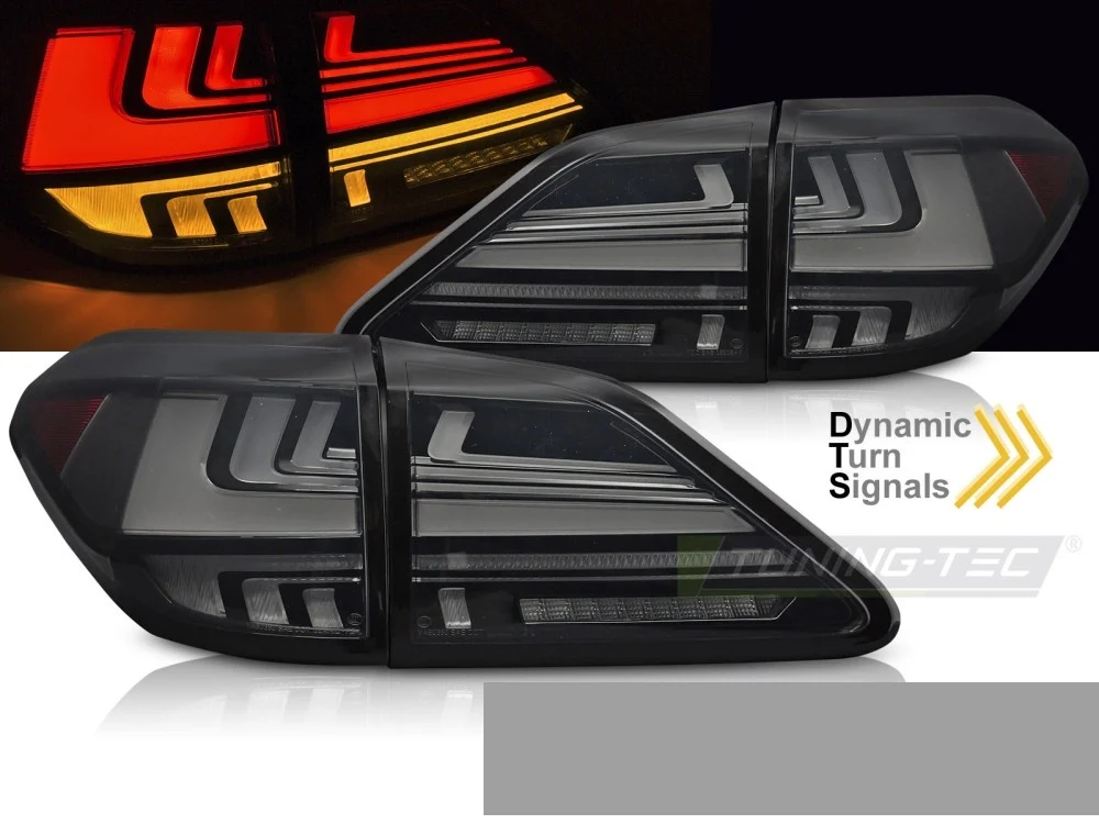 Baklykter Lexus RX III (2009–2012) LED Smoke - LDLE18