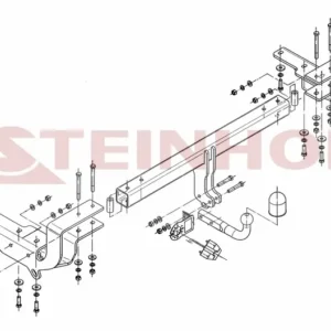 Tilhengerfeste Lexus RX III (2008-2015) – fastmontert | Steinhof