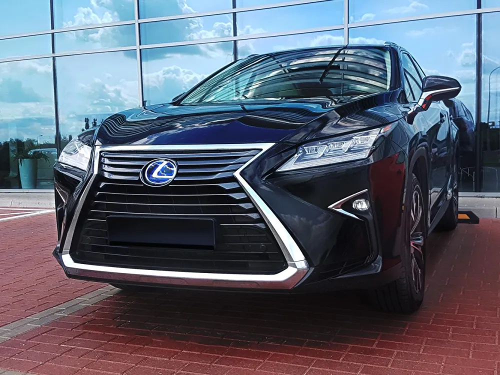 Bakfangerbeskytter Lexus RX 450h IV / Black Edition (2015-2019) – rustfritt stål | Avisa