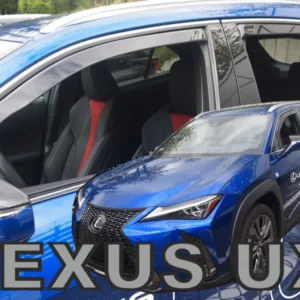 Vindavviser Lexus UX 2018 → / UX 300e 2021→ / sett 4 stk. – PMMA Plexi | Heko