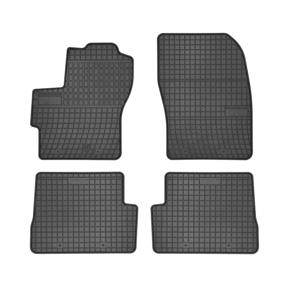 Gulvmatter Mazda 3 (2003-2010) – med sidekant på 1 cm | Frogum