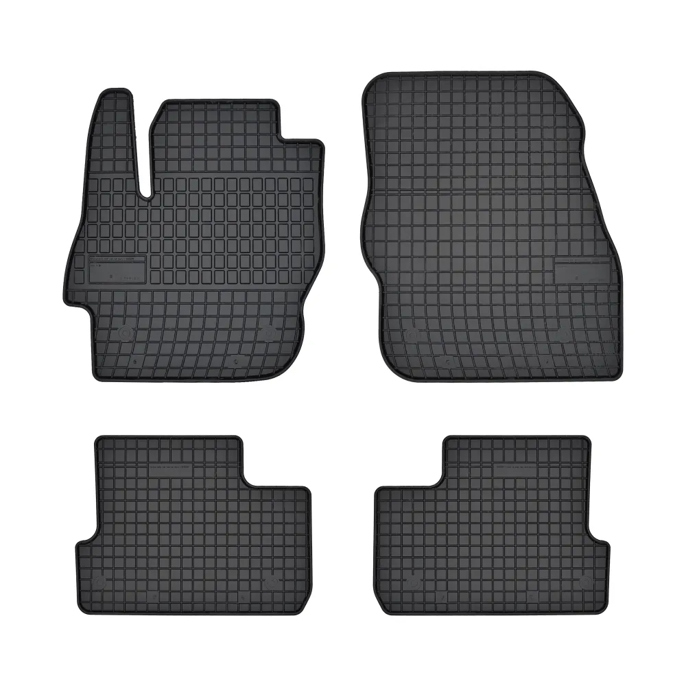 Gulvmatter Mazda 3 II (2008-2013) – med sidekant på 1 cm | Frogum