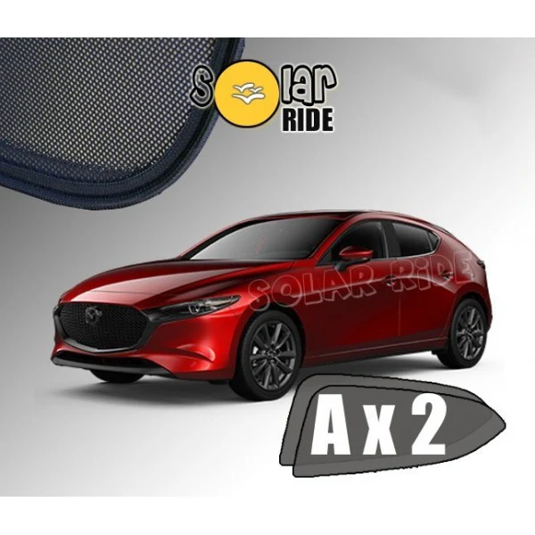 Solskjerm Mazda 3 Hatchback IV (2019-) (2 stk)