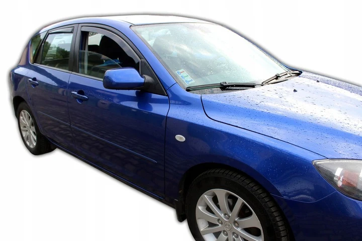 Vindavviser Mazda 3 I 5-dørs 08/ (2003-2009) – PMMA Plexi | Heko