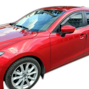 Vindavviser Mazda 3 III 4/5-dørs / HATCHBACK sett 4 stk. (2013-2018) – PMMA Plexi | Heko