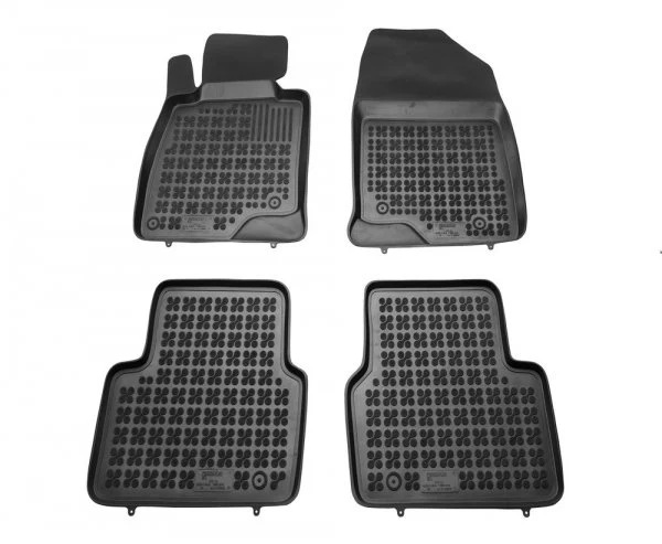 Gulvmatter Mazda 3 III Hatchback, Sedan (2013-2018) – med høykant | Rezaw-Plast