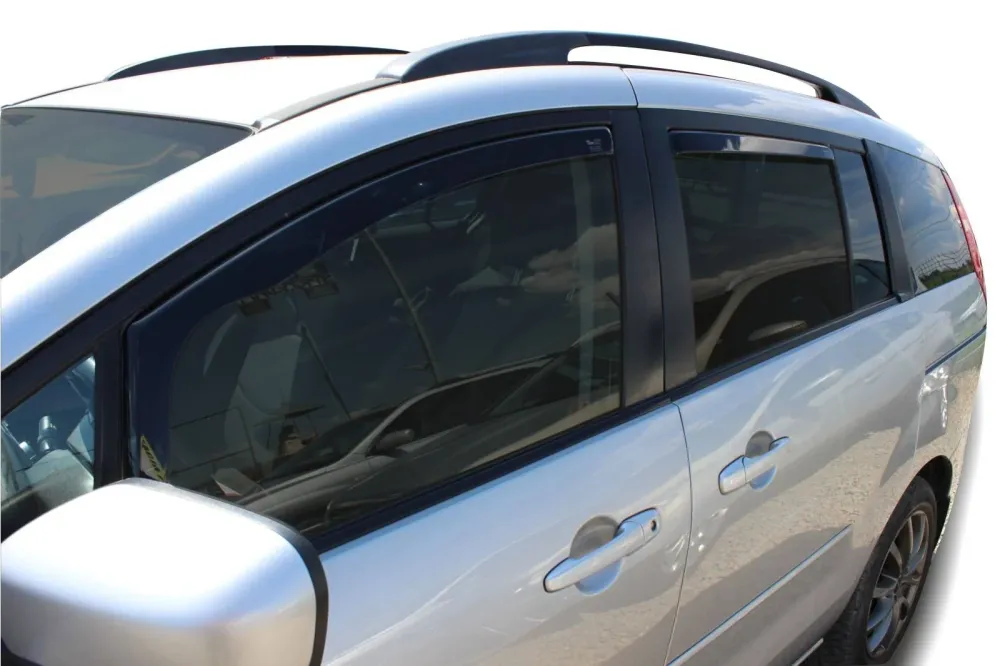 Vindavviser Mazda 5 5-dørs 2006 → sett 4 stk. – PMMA Plexi | Heko