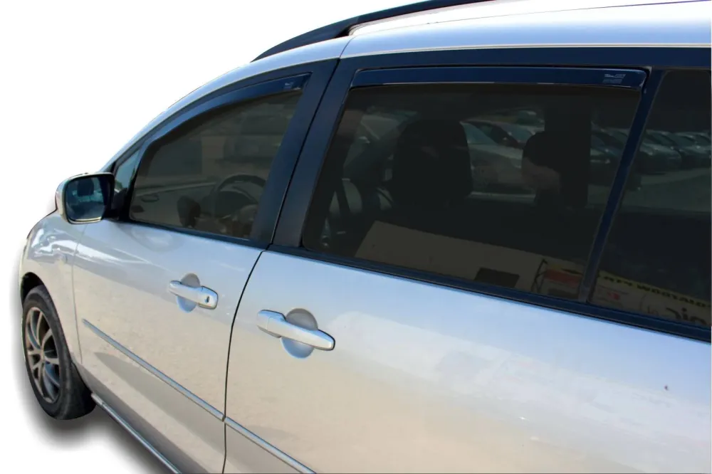Vindavviser Mazda 5 5-dørs 2006 → sett 4 stk. – PMMA Plexi | Heko