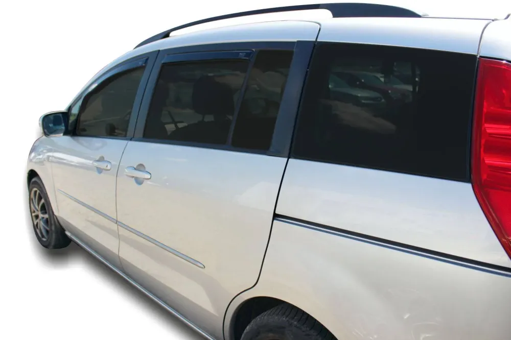 Vindavviser Mazda 5 5-dørs 2006 → sett 4 stk. – PMMA Plexi | Heko