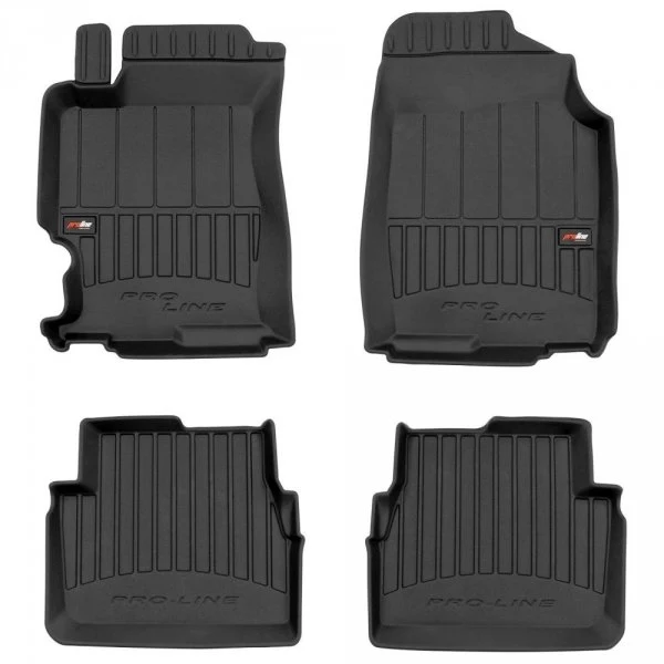 Gulvmatter Mazda 6 I (GG/GY) (2002-2007) – 3D Premium med sidekant | Frogum
