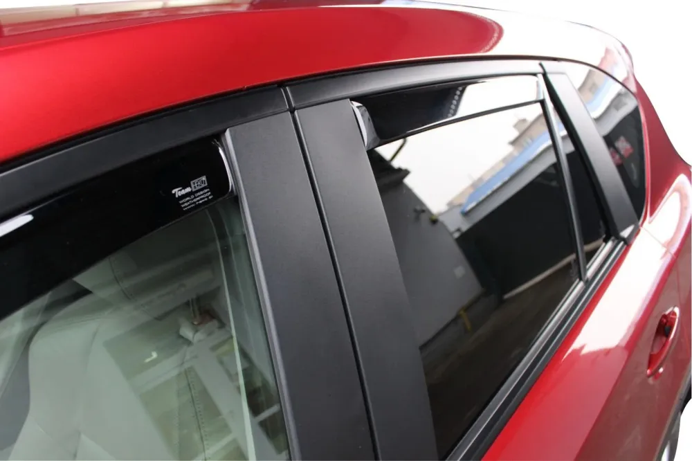 Vindavviser Mazda CX–5 / sett 4 stk. (2011-2017) – PMMA Plexi | Heko