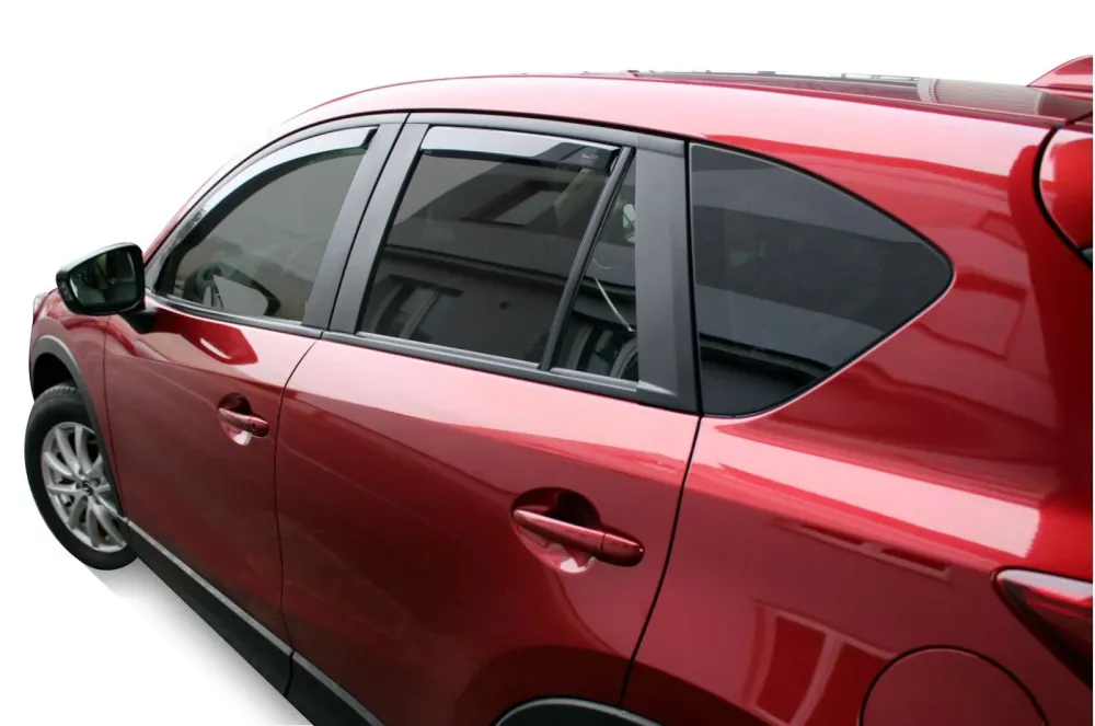 Vindavviser Mazda CX–5 / sett 4 stk. (2011-2017) – PMMA Plexi | Heko