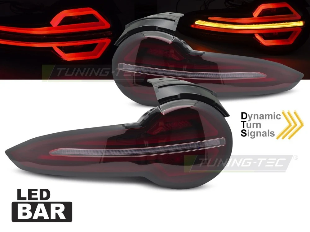 Baklykter Mazda MX-5 ND (2015–2023) LED Sekvensiell Rød Smoke - LDMA05