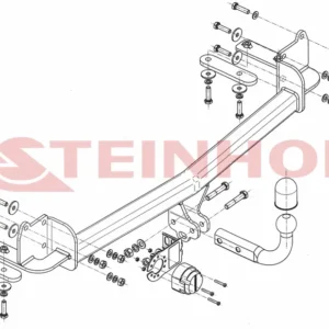 Tilhengerfeste Mazda Premacy (1999-2005) – fastmontert | Steinhof