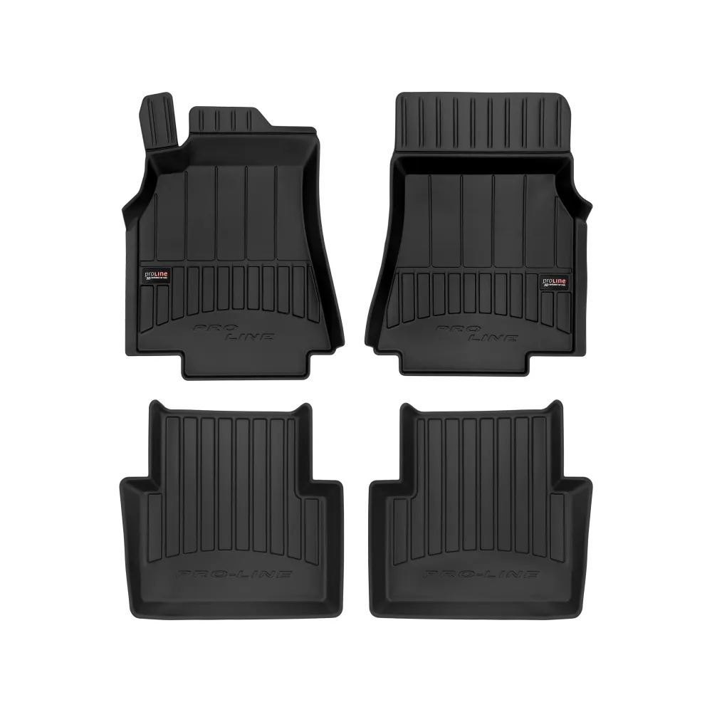 Gulvmatter Mercedes -Klasse II (W169) (2004-2012) – 3D Premium med sidekant | Frogum