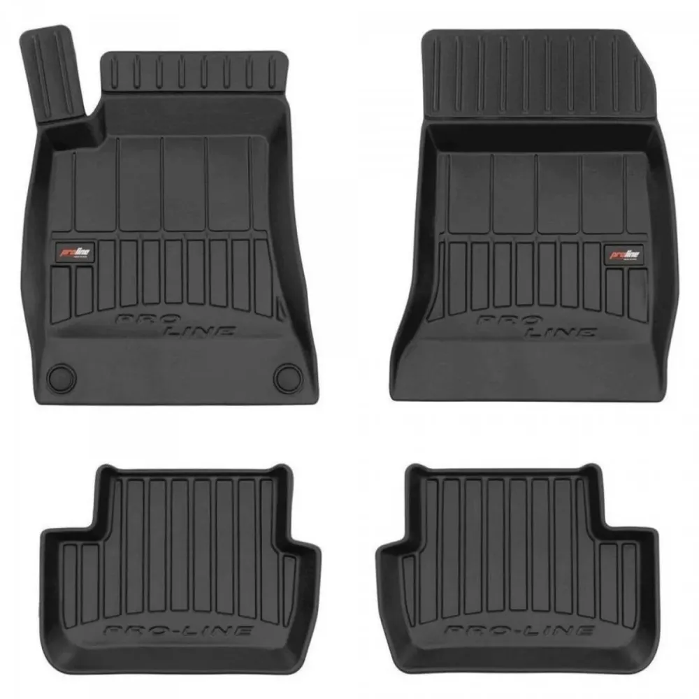 Gulvmatter Mercedes -Klasse III (W176) / GLA (X156) (2012-2018) – 3D Premium med sidekant | Frogum