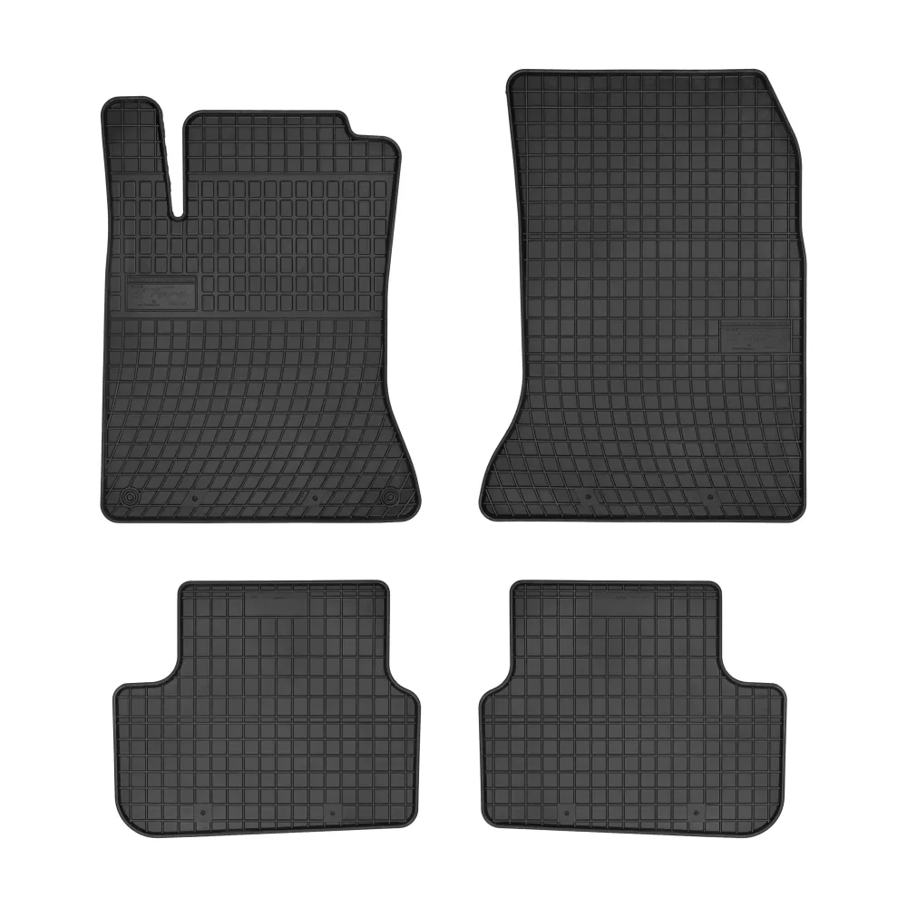 Gulvmatter Mercedes -Klasse (W176) / CLA (2012-2018) – med sidekant på 1 cm | Frogum