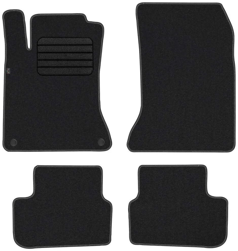 Stoffmatter Mercedes -Klasse (W176) (2011-2018) – Premium Stoff - Textil