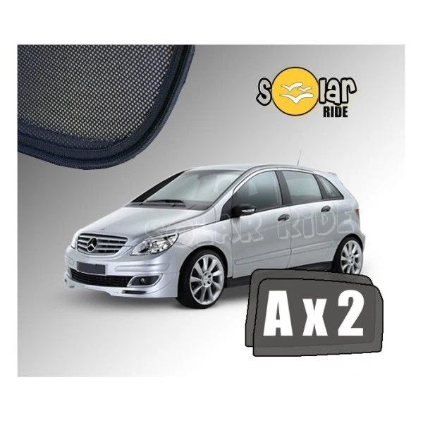 Solskjerm Mercedes B-Klasse (W245) (2005-2011) (2 stk)